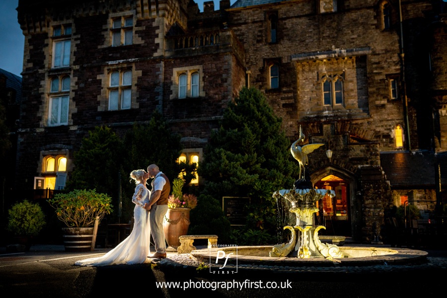 Craig y Nos Castle Weddings Courtyard