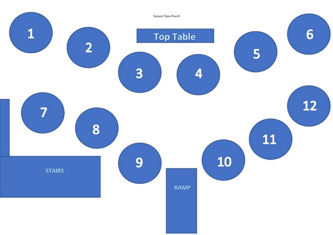 Table Plan Craig y Nos Castle Conservatory Craig y Nos Castle Table Plan Wedding Reception room