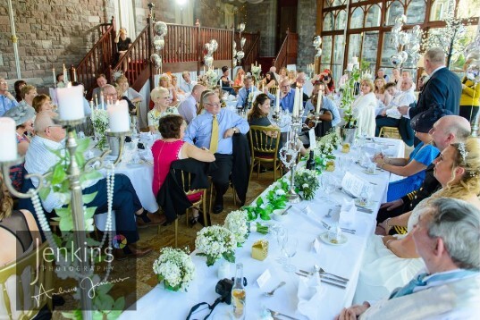 Conservatory at Craig y Nos Castle Wales Wedding Venue