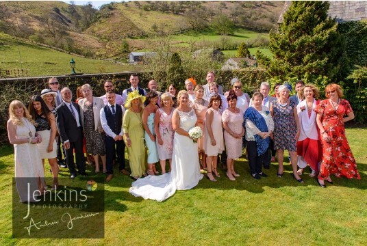Last Minute Weddings Wales Castle Wedding Venue Craig y Nos Theatre Gardens