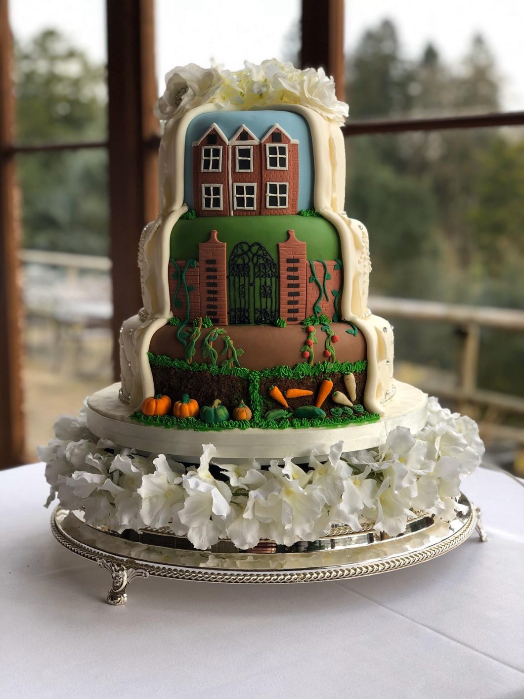 Craig y Nos Castle Wedding Cake House