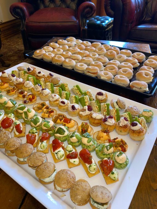 Craig y Nos Castle Wedding Canapes