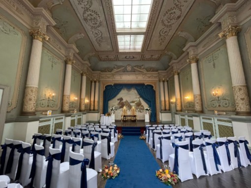 Wedding Ceremony Room Wales Craig y Nos Castle