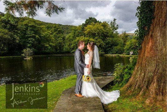 Craig y Nos Castle South Wales Wedding Venue Country Park by Boating Lake