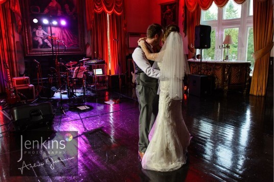 Evening Party in the Function room at Craig y Nos Castle