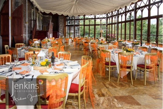 Craig y Nos Castle South Wales Wedding Venue Conservatory