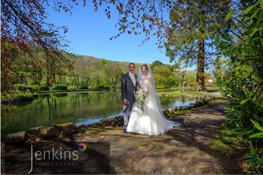 Wedding Venues South Wales Craig y Nos Castle Country Park Boating Lake