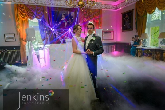 Wedding Venues South Wales First dance on Clouds at Craig y Nos Castle