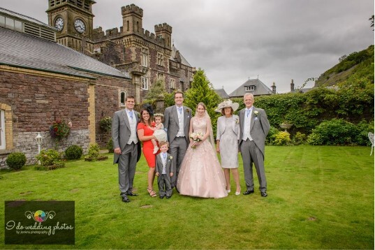 Swansea Wedding Reception Venue Craig y Nos CastleCraig y Nos Castle theatre Gardens