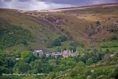 Craig y Nos Castle in the Upper Swansea Valley