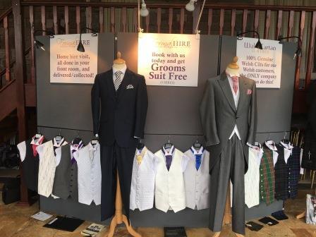 Wedding Fair Jan 2016 Craig y Nos Castle - menswear