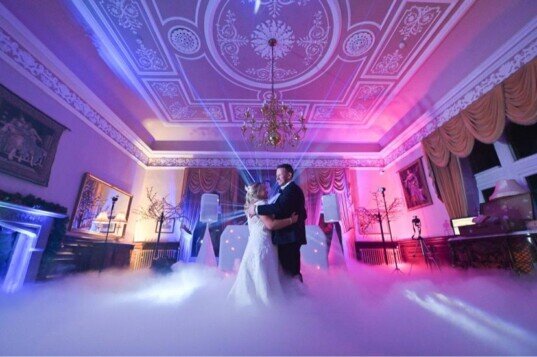 South Wales Wedding Venue Craig y Nos Music room