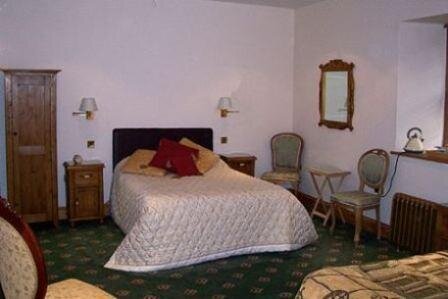Craig y Nos Castle Accommodation Disabled Ground Floor Room 11 with double bed and a single bed for the carer Wedding Venues South Wales - Craig y Nos Castle Accommodation Room 11