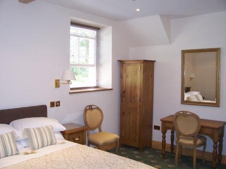Craig y Nos Castle Atrium En-Suite Room 14 behind the arches - one side faces onto the road Wedding Venues South Wales - Craig y Nos Castle Accommodation Room 14