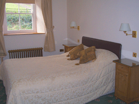 Craig y Nos Castle En-Suite Room AB15 double bedroom (with twin bedded room for children next door) Wedding Venues South Wales - Craig y Nos Castle Accommodation Room AB15 double bedroom
