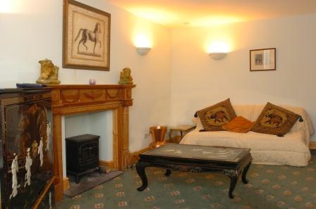 Craig y Nos Castle Duplex lounge area (with sofa bed) Wedding Venues South Wales - Duplex Lounge