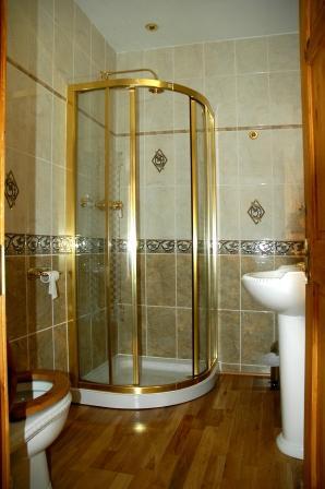 Craig y Nos Castle En-suite AB32 shower room (small) Wedding Venues South Wales - Craig y Nos Castle Accommodation Room AB32 shower