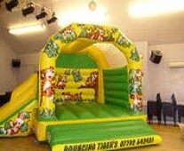 Bouncing Tigers of Neath Bouncy Castles for Weddings