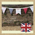 Country Bumpkin Bunting Decoration for Wedding Receptions