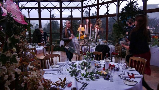 Celebrity Wedding with Helen Flanagan & Hugo at Craig y Nos Castle