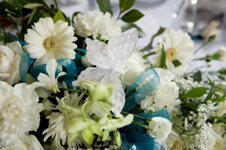 Photo by Celtic Photography - Flowers Wedding Planner Book, Flowers South Wales Wedding Venue Craig y Nos Castle