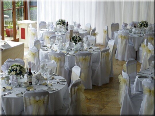 Have your Castle Wedding Breakfast in our Conservatory - Weddings in ...