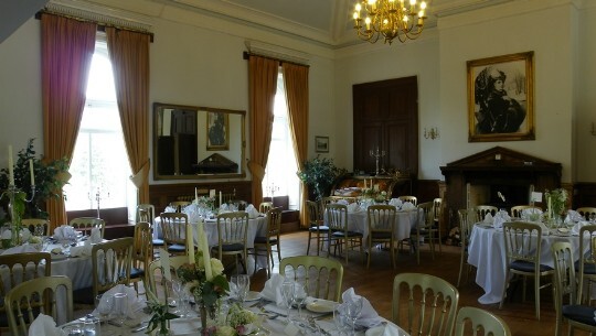 Craig y Nos Castle Wedding Venue Billiard Room within the main Function Room