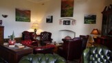 Reception Lounge at Craig y Nos Castle Wedding Venue in South Wales