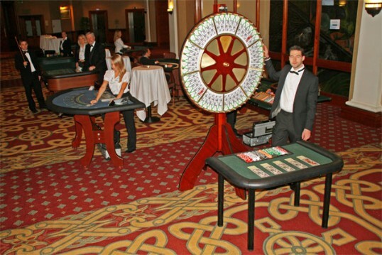 Dial a Party Cardiff Wedding Casino Hire