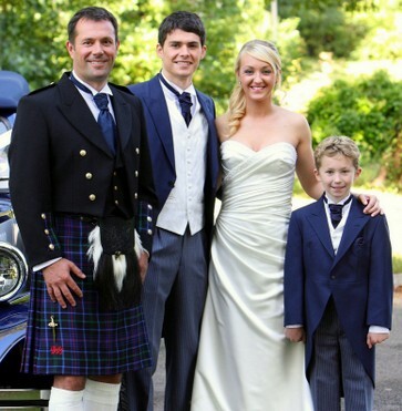Formal Hire and Welsh Tartan for Weddings in Swansea