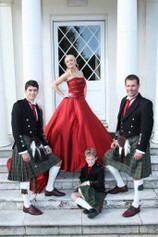 Formal Hire and Welsh Tartan for Weddings in Swansea