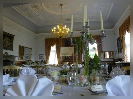 Wedding Venue Swansea, Muisic Room ceiling at Craig y Nos Castle