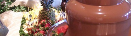 Giant Chocolate Fountain Swansea Weddings