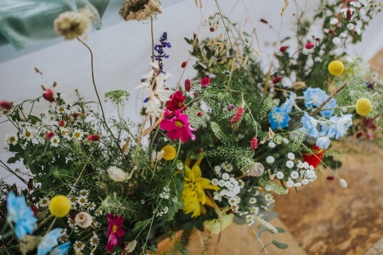 Wedding Flowers Craig y Nos Castle