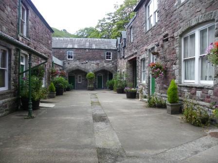 Wedding Venues South Wales - Craig y Nos Castle Atrium Yard