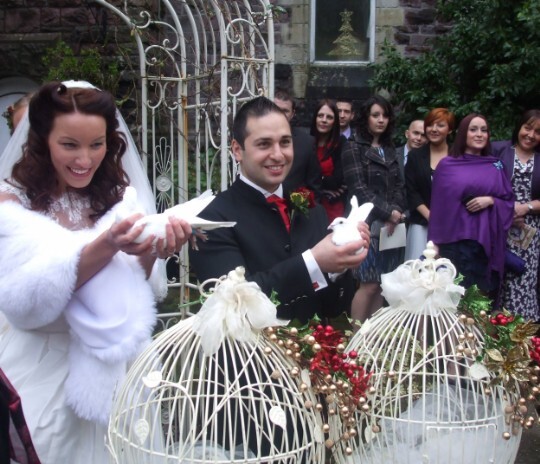 Lovey Dovey UK Dove Release Weddings South Wales