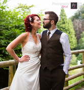 Photography First Wedding Photography Couple at Craig y Nos Castle in South Wales