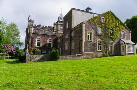 Wedding Venues South Wales - Craig y Nos Castle Gardens behind the theatre