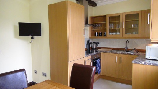 Wedding Venues Wales - Theatre First Floor Flat Kitchen